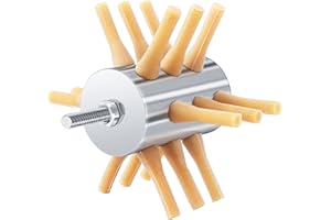 ZenxyHoC Chicken Plucker Drill Attachment, 3/8" MPT Shank Stainless Steel Chicken Plucker Machine, 18 Soft Fingers Poultry Defeathering Machine for Chicken Turkey Pheasant