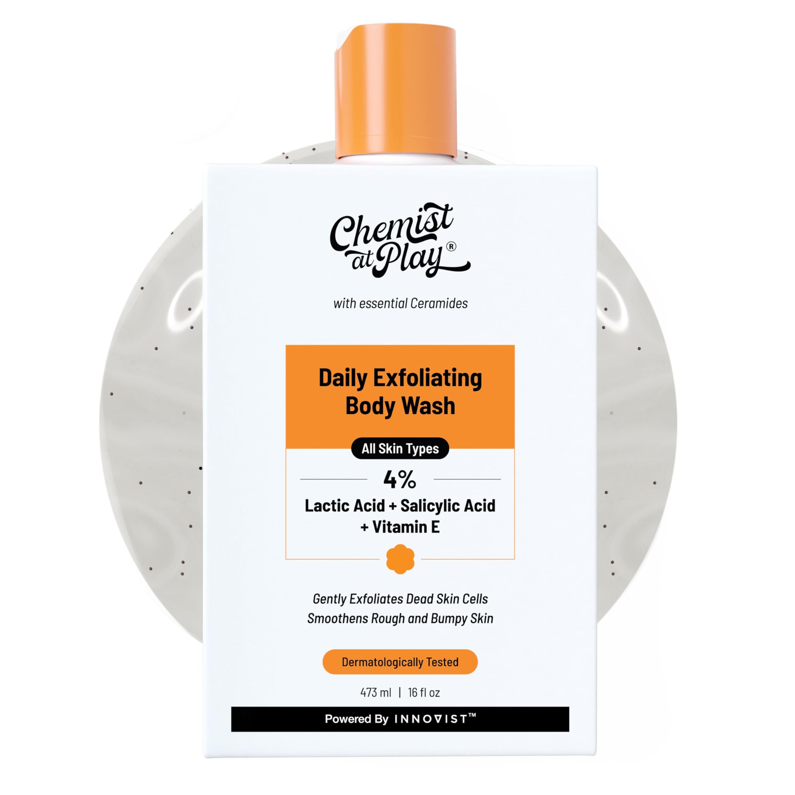 Chemist At Play Body Wash Exfoliating For Dry Rough