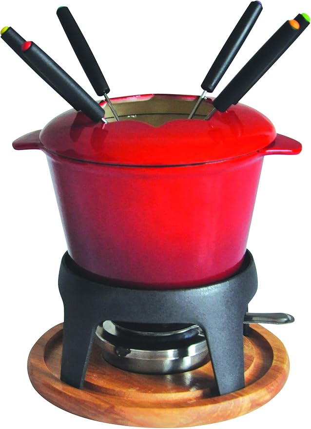 Baumalu Set de Fondue, Hierro Fundido Amazon.es Hogar