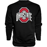 Blue 84 Men's Crewneck Sweatshirt Line Up Team Color, Crimson, Large