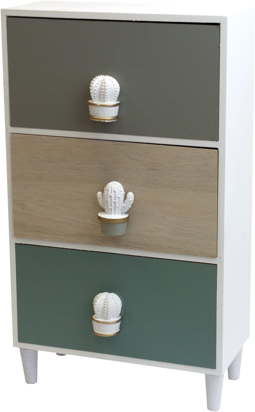 Multistore 2002 Lagerräumung - Schränkchen 21x10x36,5cm, 3 Schubladen