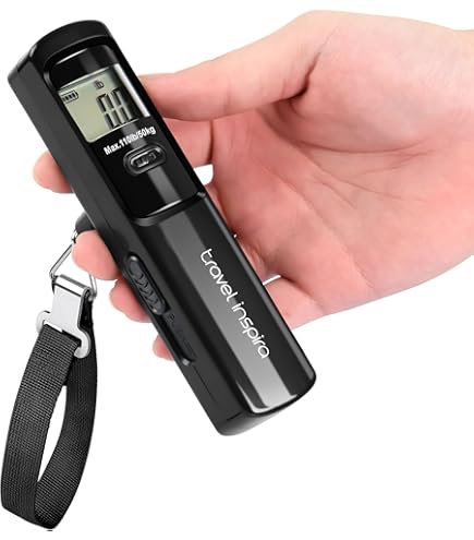 Amazon.com | TUMI Scale - Portable, Handheld Digital Luggage Scale