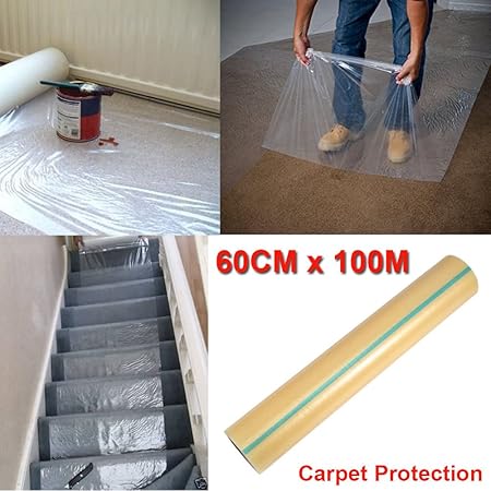 Carpet Protection Film Self Adhesive Pe Carpet Shield For Runner