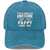 Husband Daddy Protectors Heros Hats for Women Classic Washed Distressed
