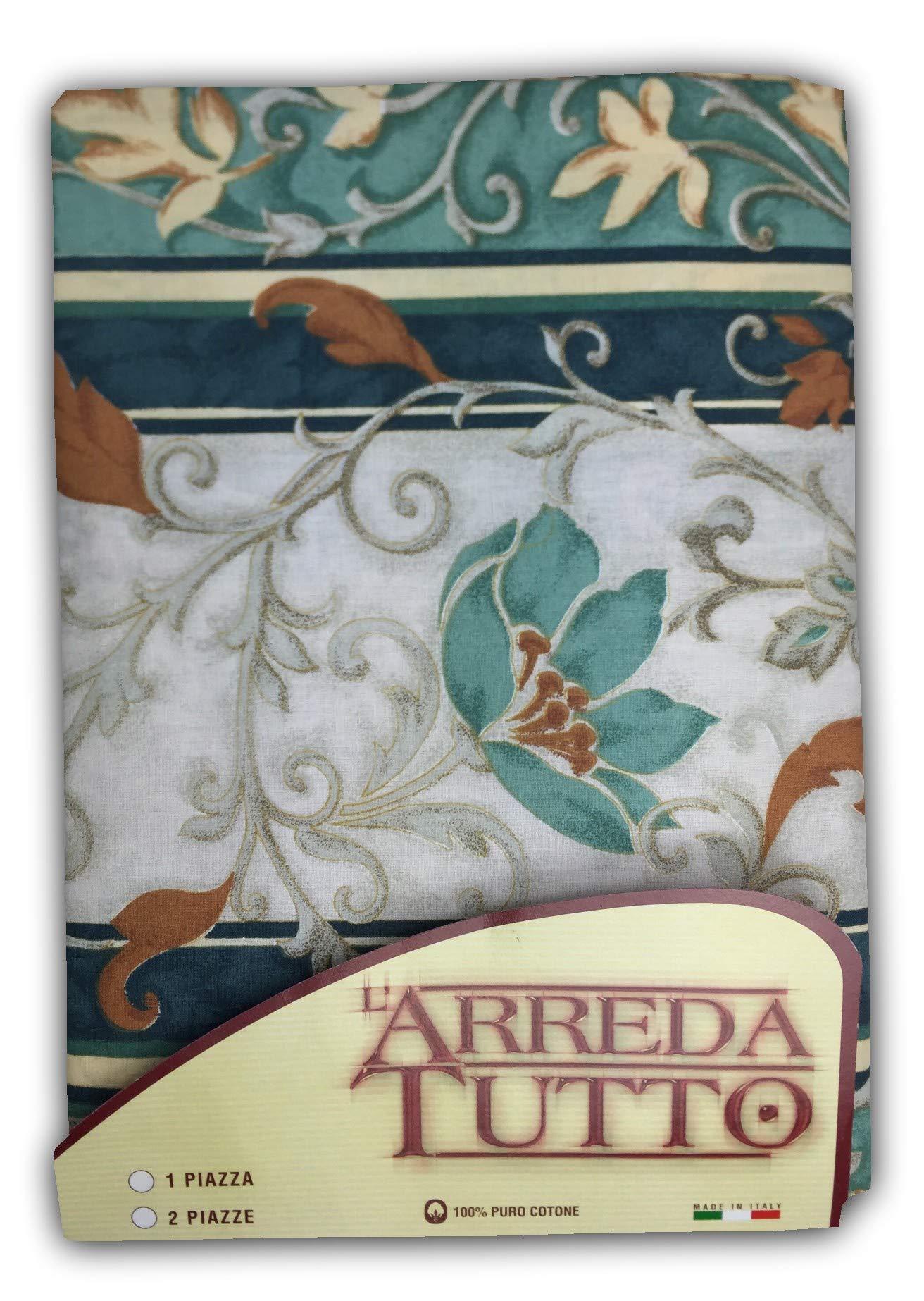 tex family a_una_ Square, Cotton, Green, 1