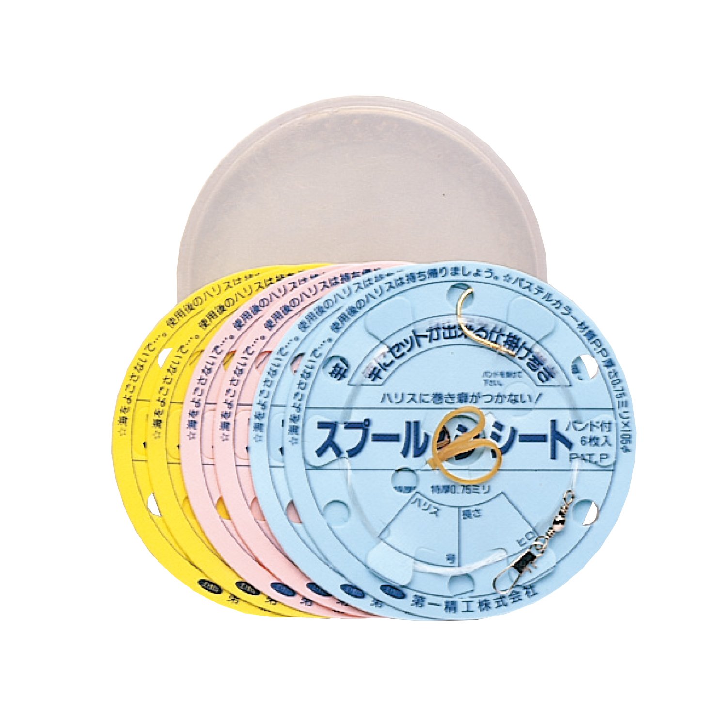 第一精工 仕掛け巻きスプールシート 小 6枚の商品画像