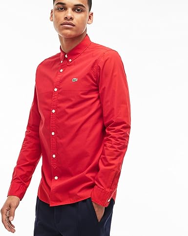 Chemise lacoste rouge Clearance