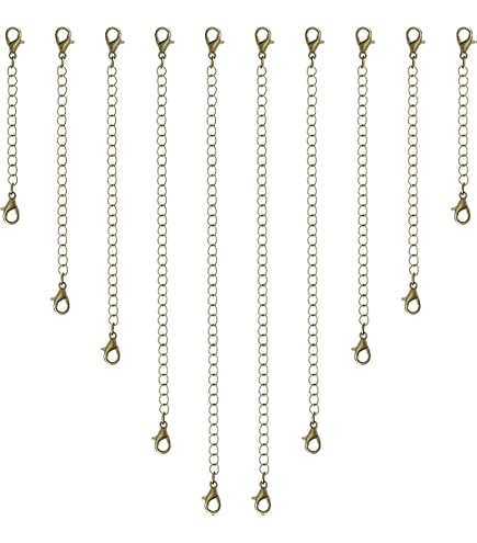 Pack De 20 Cierres De Langosta Simples - Plata Y Oro, 25mm, Para Collar, Pulsera Y Joyería DIY