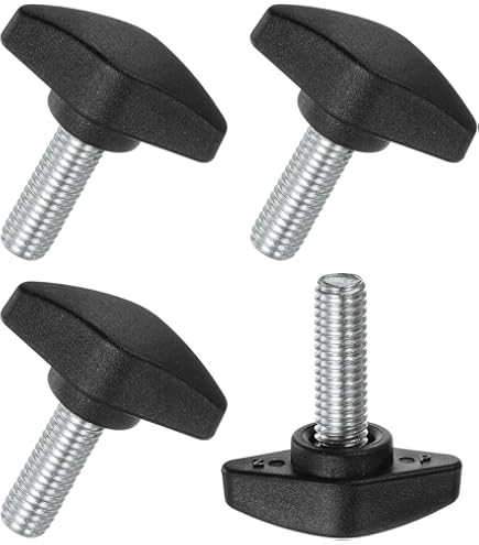 20 Pack M6 X 12mm Tee Wing Thumb Screws - Standard - View #3