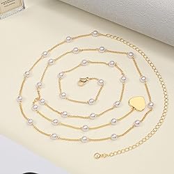 Rotnso 14K Gold Plated Body Chains Dainty Boho