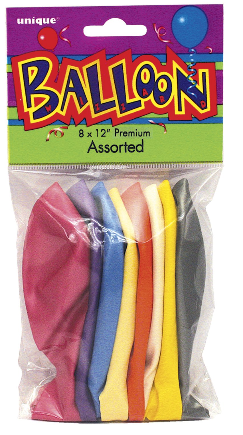 Premium Assorted Pearlized Balloons (30cm) Pack of 8 - Elegant Party Decorations