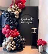 HILAVO Red Black Gold Balloons 60Pcs 12 Inch Party Decorations view 8