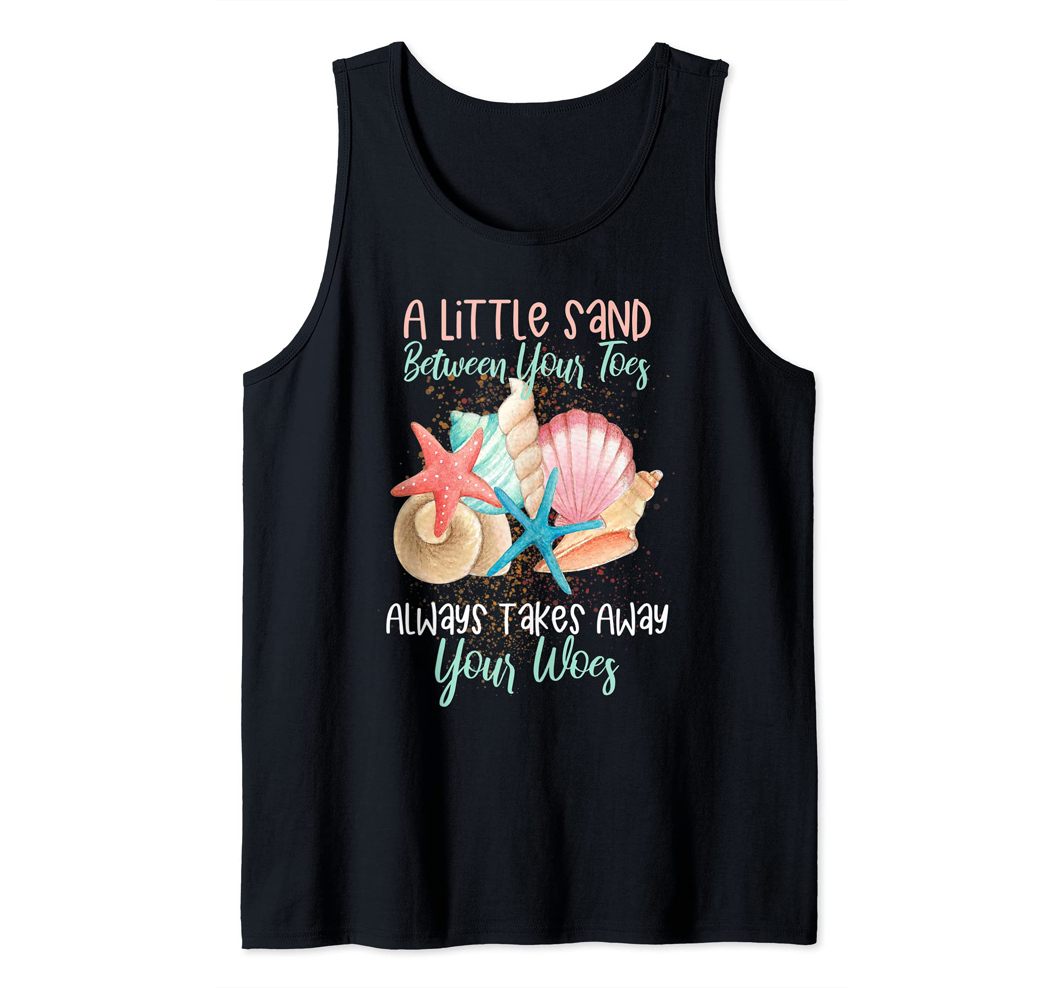 Seashell Beach Shell Collector Beachcomber Hobby Collecting Tank Top