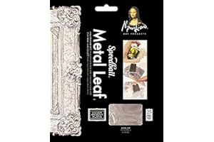 Speedball Art Products 10206 Mona Lisa Composition Silver Leaf, 25 Sheet Pack