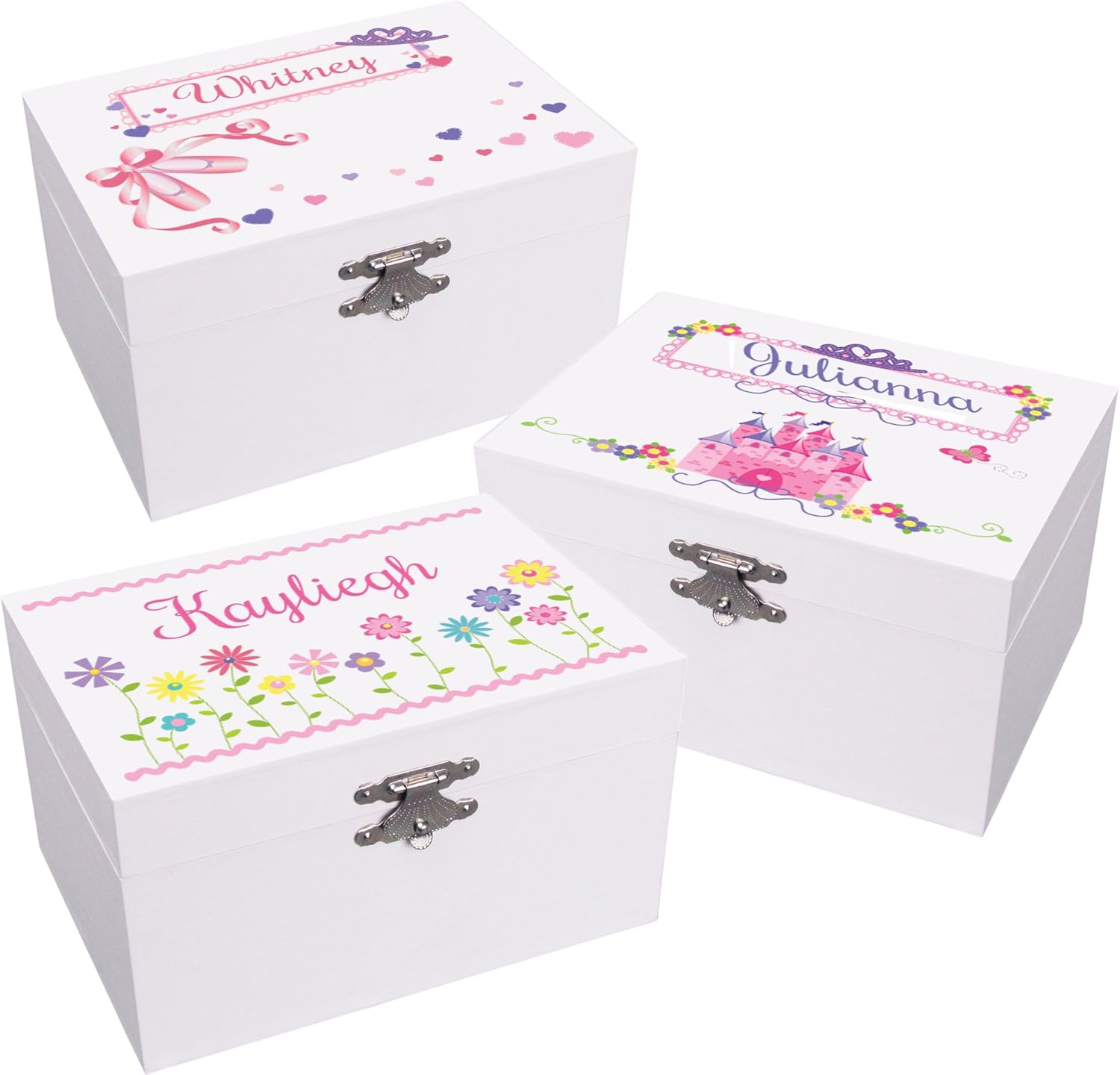 personalized jewelry box for little girl