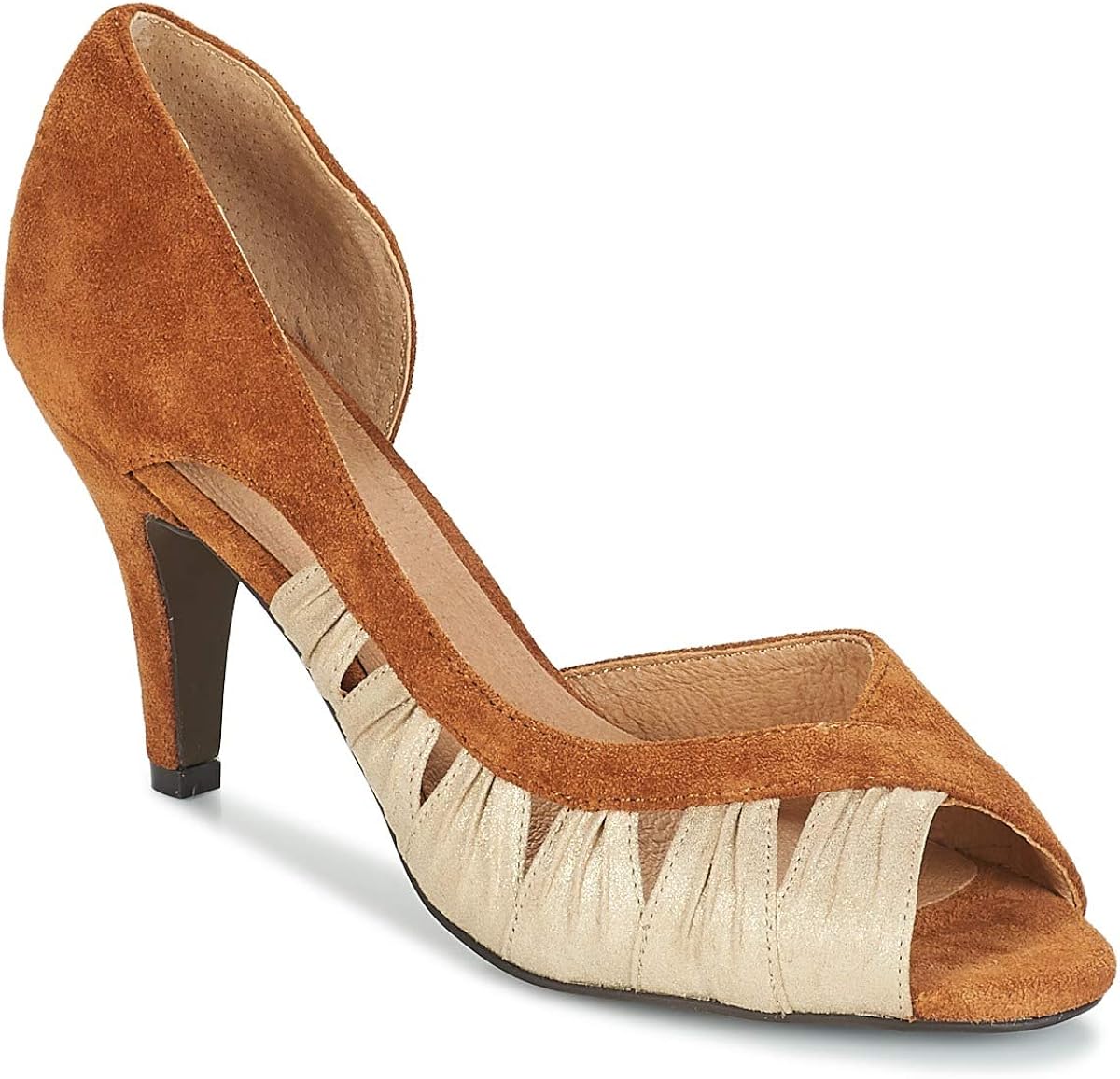 andré Pungi Court Shoes Women Camel 7.5 andré Pungi Court Shoes Women Camel 7.5