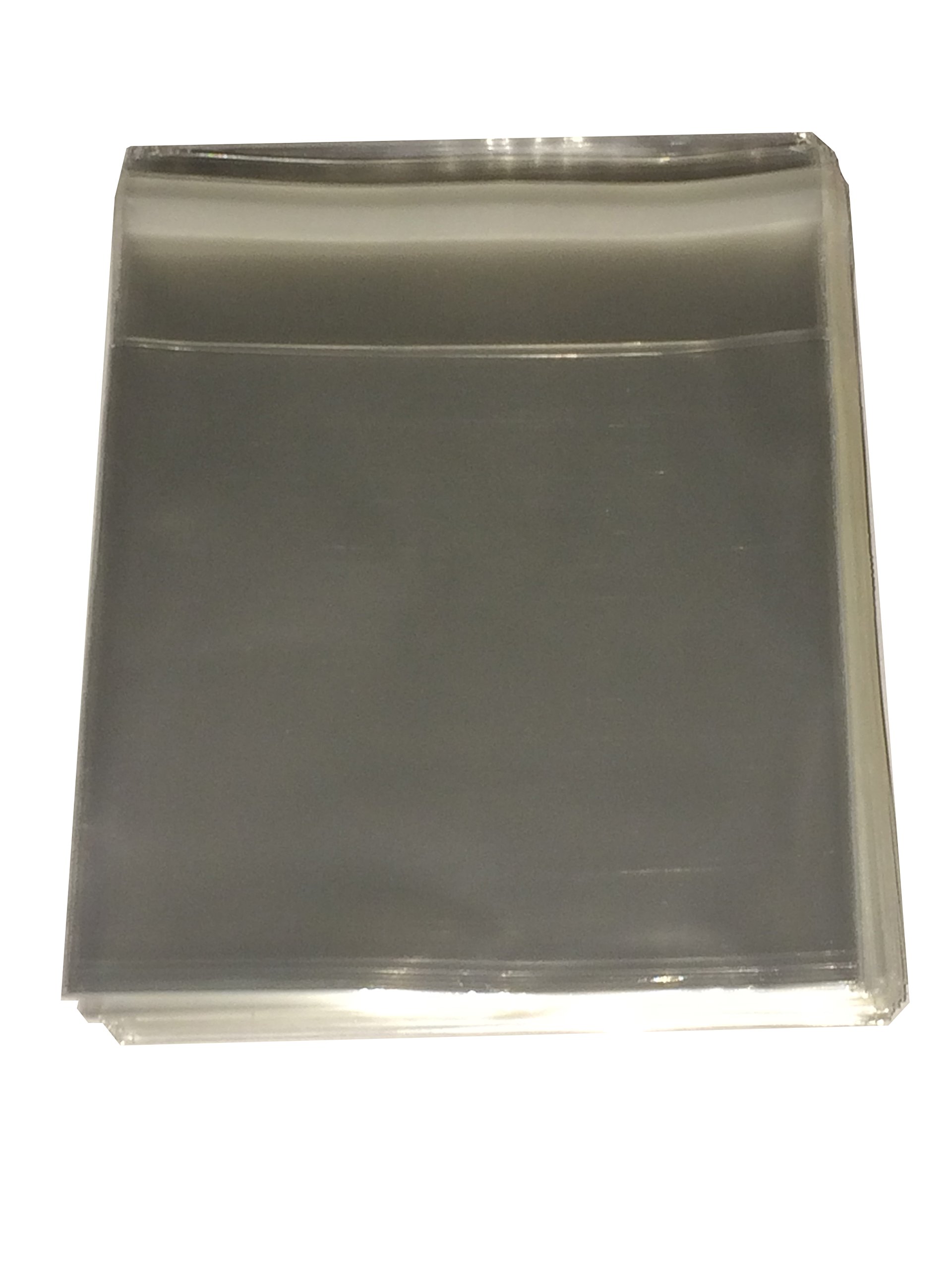 3.25" x 4'' inches Food Safe Adhesive SelfSealing Resealable Clear Plastic Flat