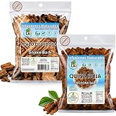 Quina Roja + Palo de V&iacute;bora Herbal Tea Combo &ndash; 2 Pack (4 oz Each / 113 g) &ndash; Red Cinchona Bark &amp; Arbol de la V&iacute;bora Herbal Infusion &ndash; 100% Natural, Vegan, Non-GMO, Gluten-Free, Wildcrafted &amp; Authentic &ndash; by BexpertsUSA