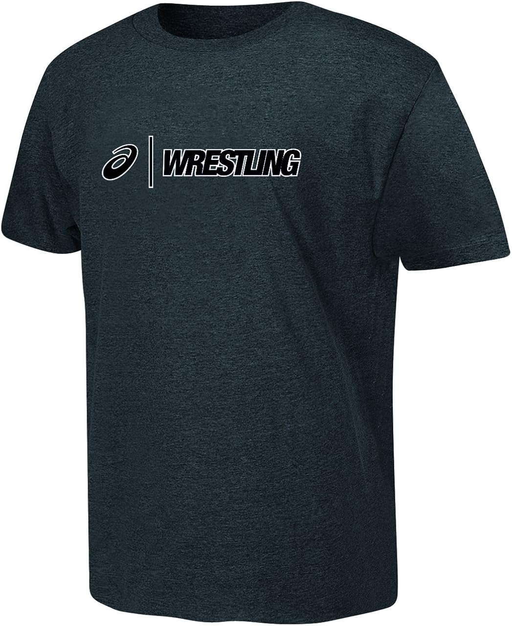 Asics Mens Wrestling Tee Shirt, Charcoal Heather, Small Amazon.co.uk Clothing