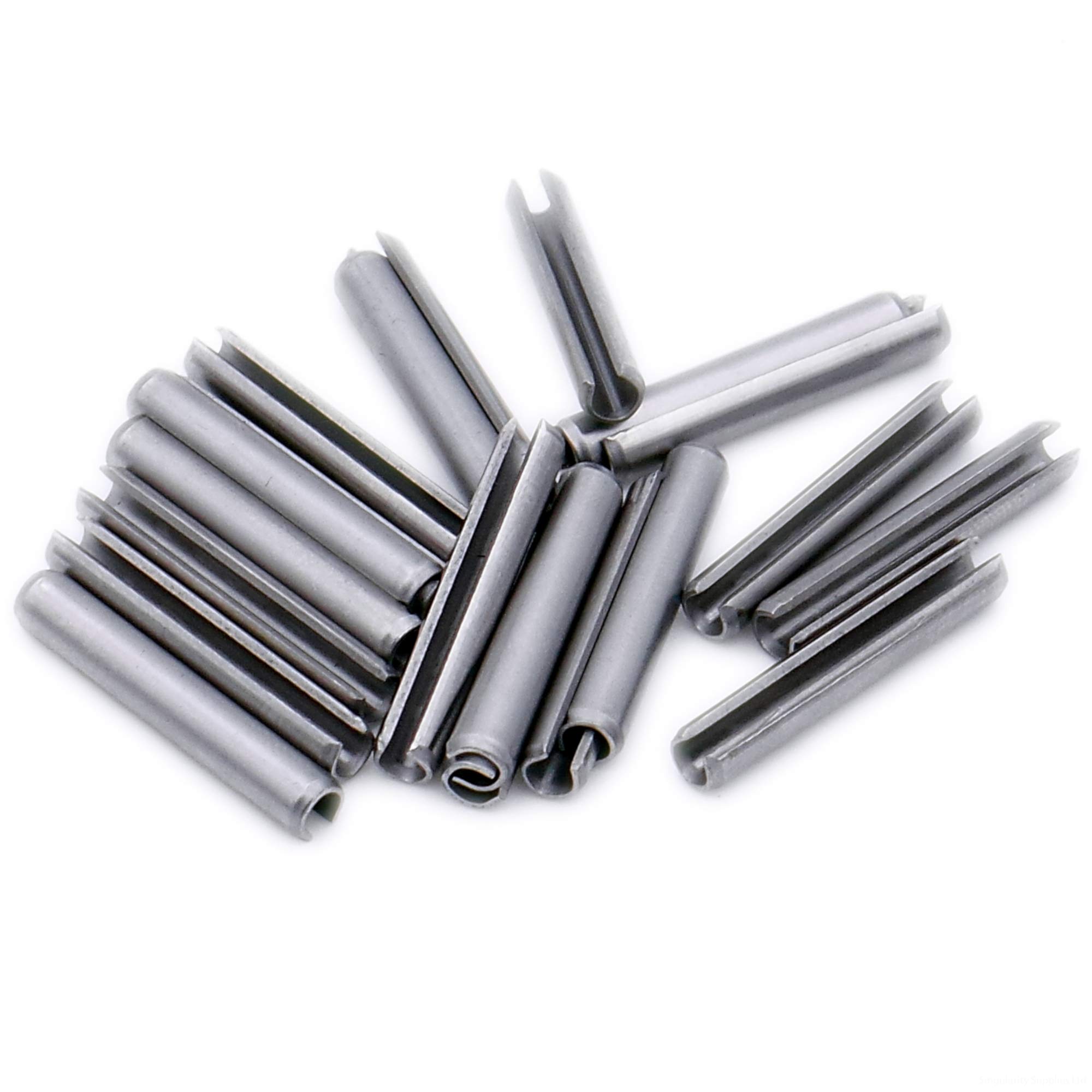 D3 (3mm x 12mm) Slotted Spring Pin (Heavy) - Stainless Steel (A1) (Pack of 20)