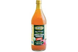MANTOVA Raw-unfiltered Organic Apple Cider with "The Mother" 34 Oz (Pack of 2)