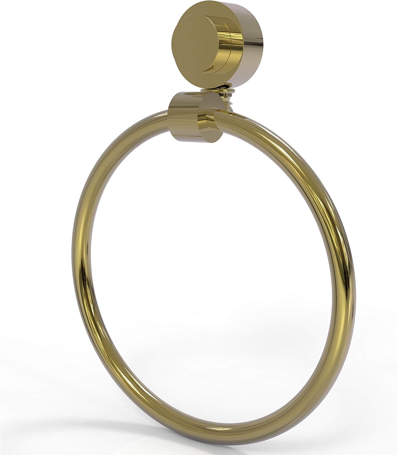 Allied Brass 416 Venus Collection Towel Ring, Unlacquered Brass