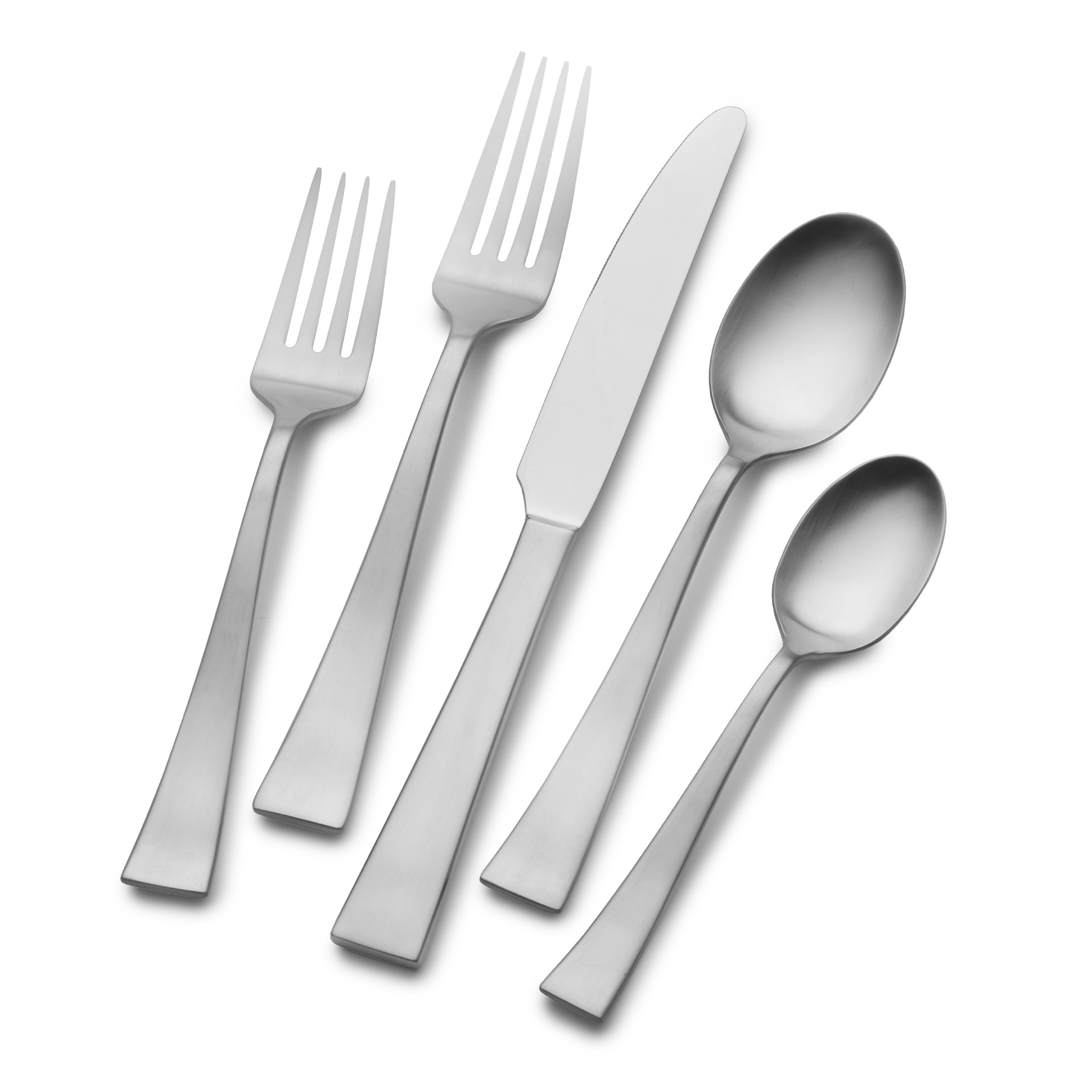 Mikasa5149034 Britt 20-Piece Stainless Steel Flatware Set, Service for 4