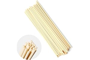 Increased Fire Oil Diffuser Sticks 50pcs 9in/23cm×0.118in/3mm Fragrance Refill Fibre Reed Thick Diffuser Sticks for Diffuser Reed Diffuser Sticks for Home Office Spa and Bedroom
