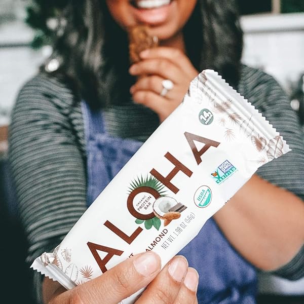 ALOHA, BAR CHOCOLATE COCONUT ALMOND, 1.98 OUNCE