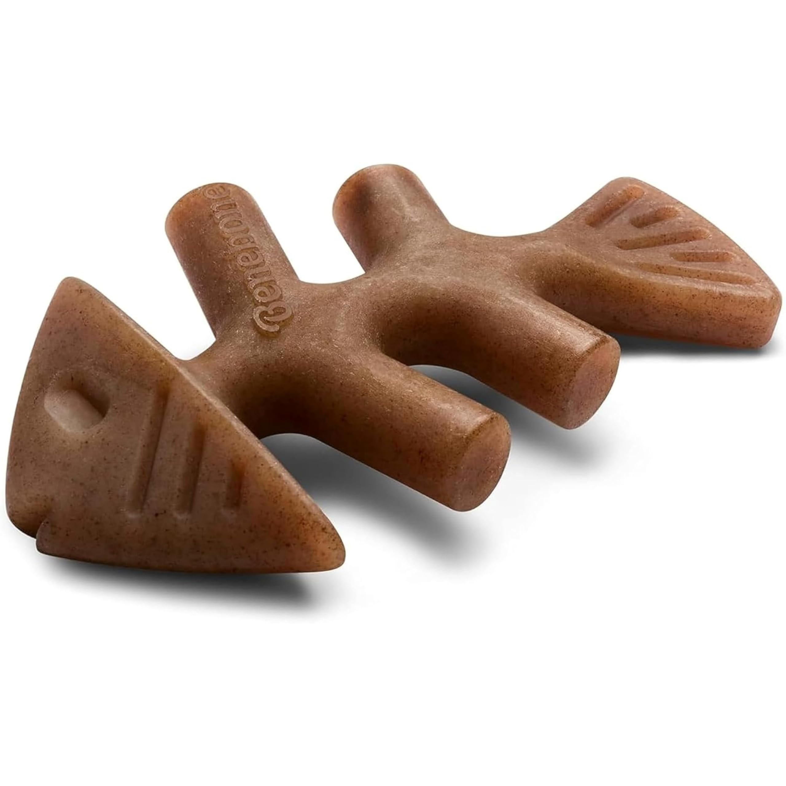 Benebone Indestructible Fishbone Dog Chew Toy for Aggressive Chewers, Long Lasting Tough Boredom Breaker for Dogs, Real Jack Salmon Flavour, For Small Dogs, Made in the USA