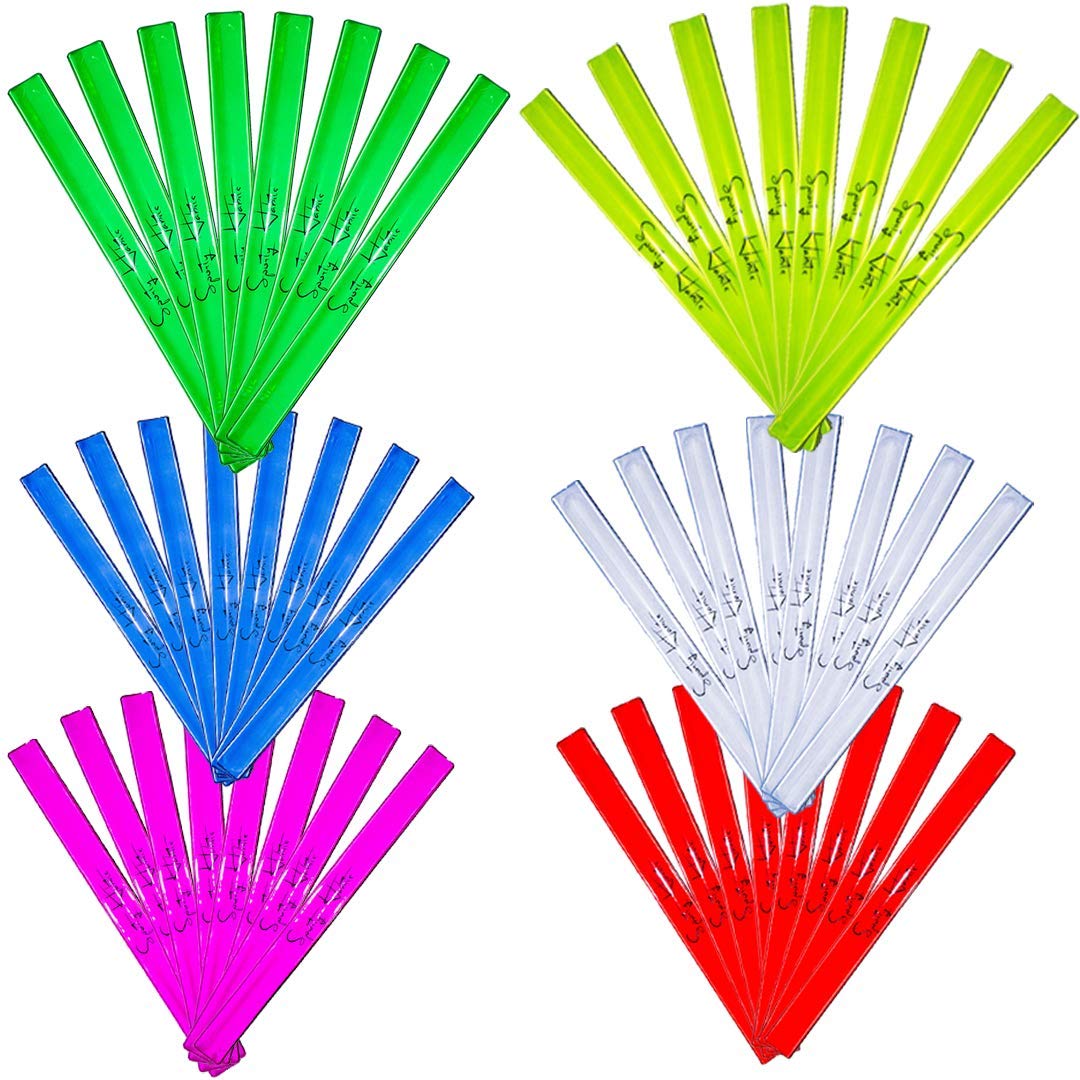 sporty habits Reflective band 8x extra visibility reflective for safety of road traffic, hunting, cycling, running