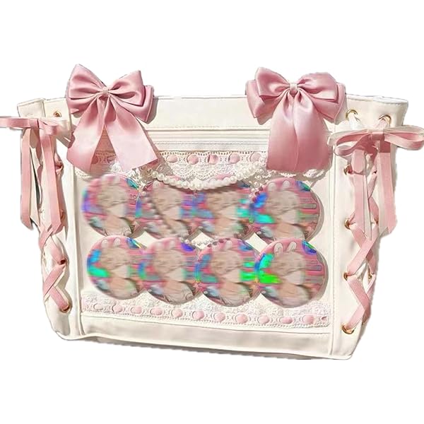 Amazon.com: UNMULFC Kawaii Shoulder Bag Pink Y2k Aesthetic