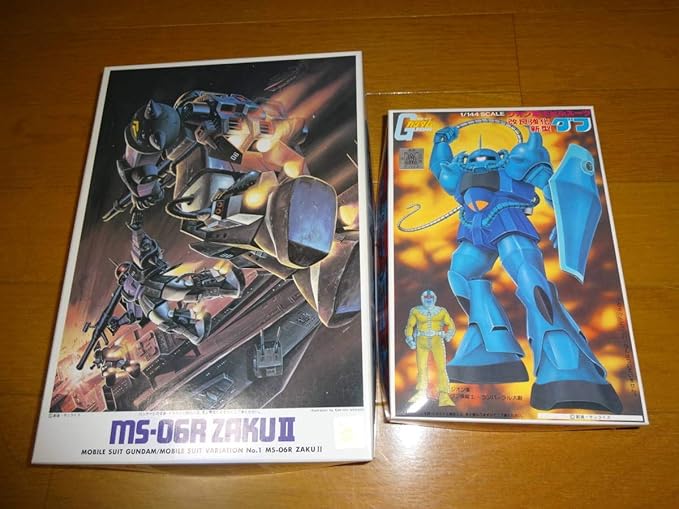 Amazon 旧キット 1 144 Msv Ms 06r ザク グフ ２点セット プラモデル 通販