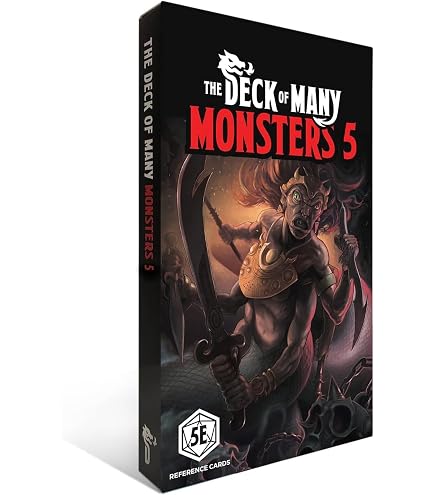 Amazon.com: Cardamajigs The Deck of Many: Monsters 3 : Toys & Games