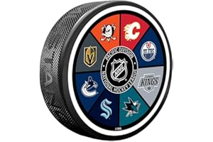 NHL Pacific Division Puck