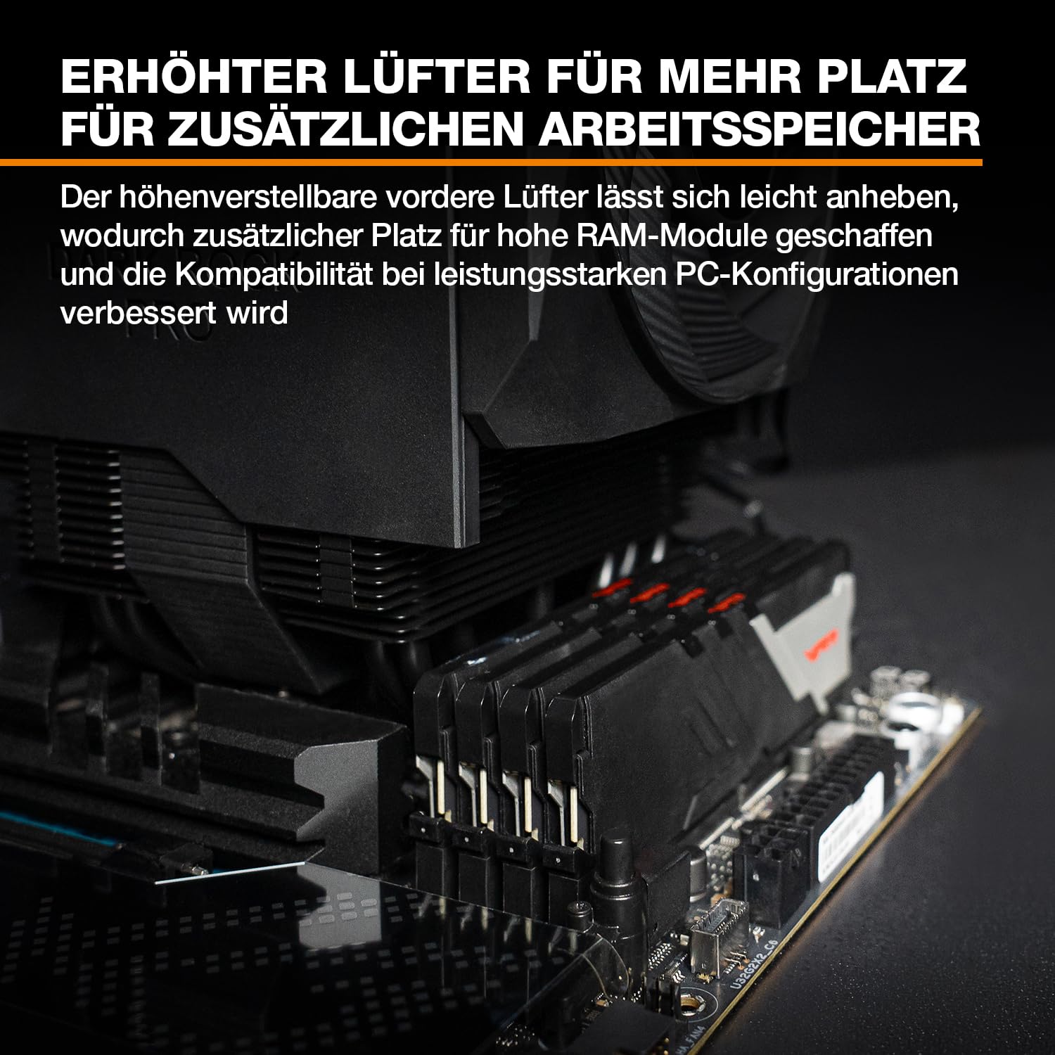 be quiet! Dark Rock Pro 6 Luftkühler, Extrem Hohe CPU-Kühlleistung, Semi-Passiver Quiet-Modus, 7 Hochleistungs-Heatpipes, 2 Nahezu Geräuschlose Silent Wings PWM-Lüfter, Einfache Installation 5