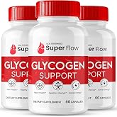Super Flow Glycogen Support, Super Flow Glyco Optimizer Capsules, Glycogen Super Flow, SuperFlow Glycogen Support Pills, SuperFlow Glycogen Support Reviews, Blood Support Formula Supplement (3 Pack)