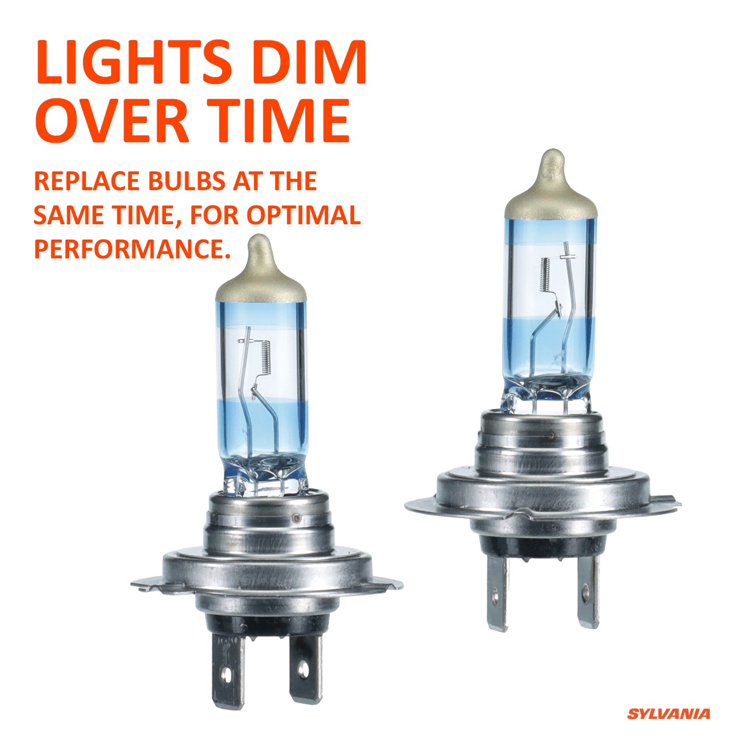 SYLVANIA H7 SilverStar Ultra High Performance Halogen Headlight