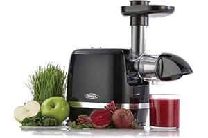 Omega H3000D Cold Press 365 Juicer Slow Masticating Extractor Creates Delicious Fruit Vegetable and Leafy Green High Juice Yi