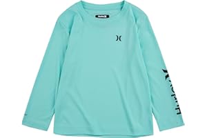Hurley Boys Long Sleeve UPF 50+ Rash Guard Swim Shirt