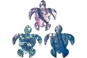 Aquatic Custom Tile Turtle Glass Swimming Pool Mosaic (3", Deep Blue) (3 pack)