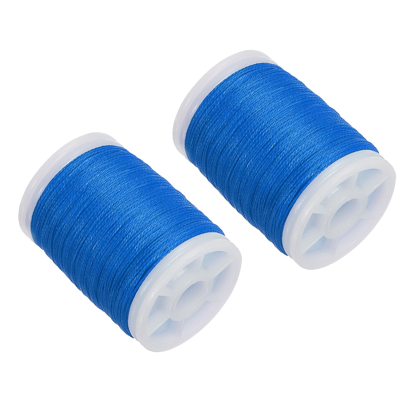 PATIKIL Archery Bow String Serving Thread 120 Yard/110M, 2 Pack 0.015" Dia Bowstring Thread for Tying Peep Sight Nock Compound Recurve Bow, Blue