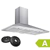 CIARRA-CBCS9201-Campana-Extractora-90cm-370mh-3-Velocidades-Recirculacion-con-Filtro-de-Carbono-Acero-Inox
