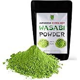 Dualspices Japanese Wasabi Powder, Extra Hot | 3.2 Oz (90 Grams), No Fillers, 100% Pure