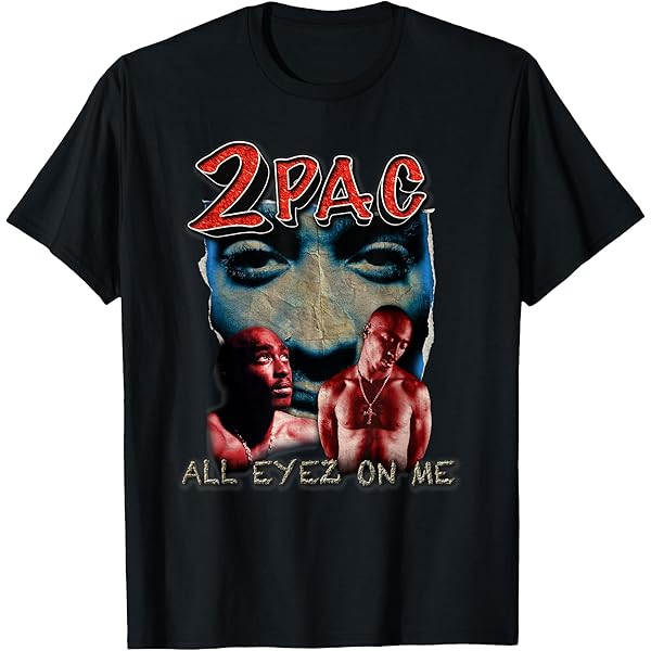 Amazon.com: Tupac All Eyez On Me T-Shirt : Clothing, Shoes