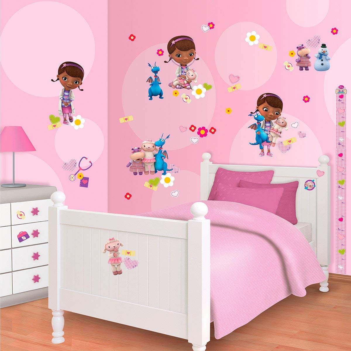 Walltastic Disney Doc Mcstuffins Room Decor Kits Multi Colour
