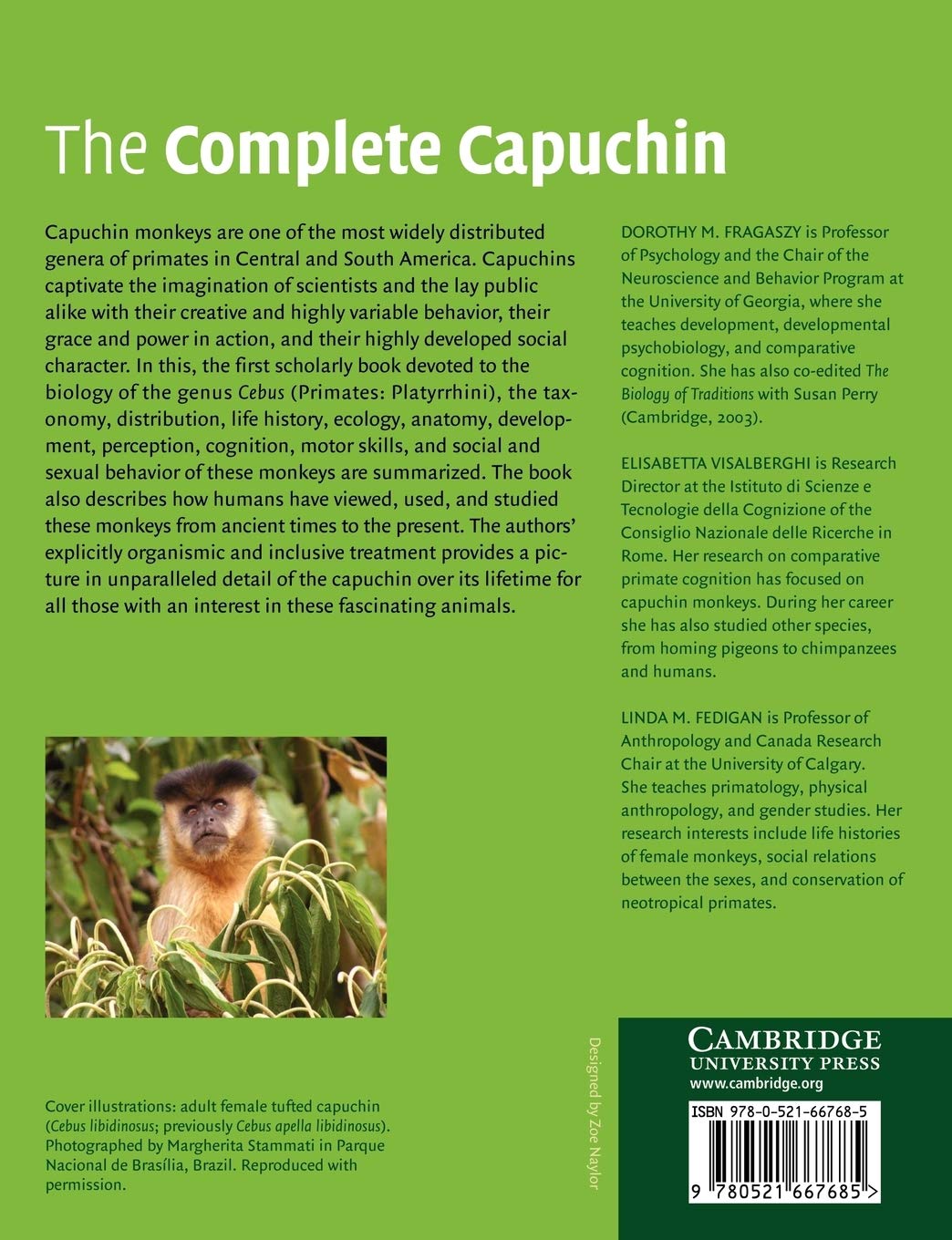 Amazon The Complete Capuchin The Biology Of The Genus Cebus Fragaszy Dorothy M Physical