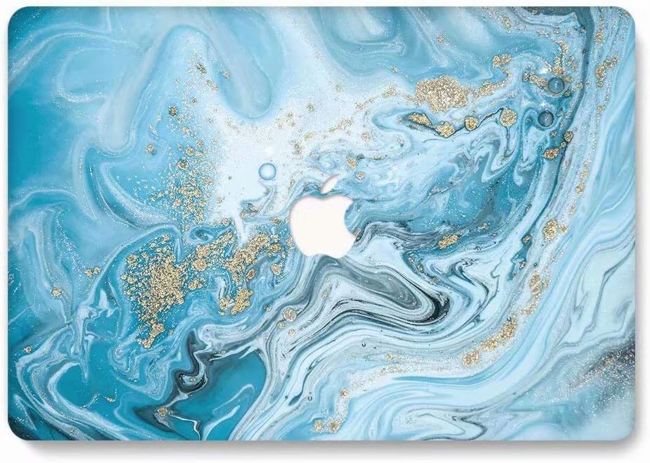 Macbook Pro 13 Retina Case, AQYLQ Matt Plastic Hard Shell Case Cover for Apple 13-inch MacBook Pro 13.3" with Retina Display ModelA1502/ A1425, DL69 blue marble
