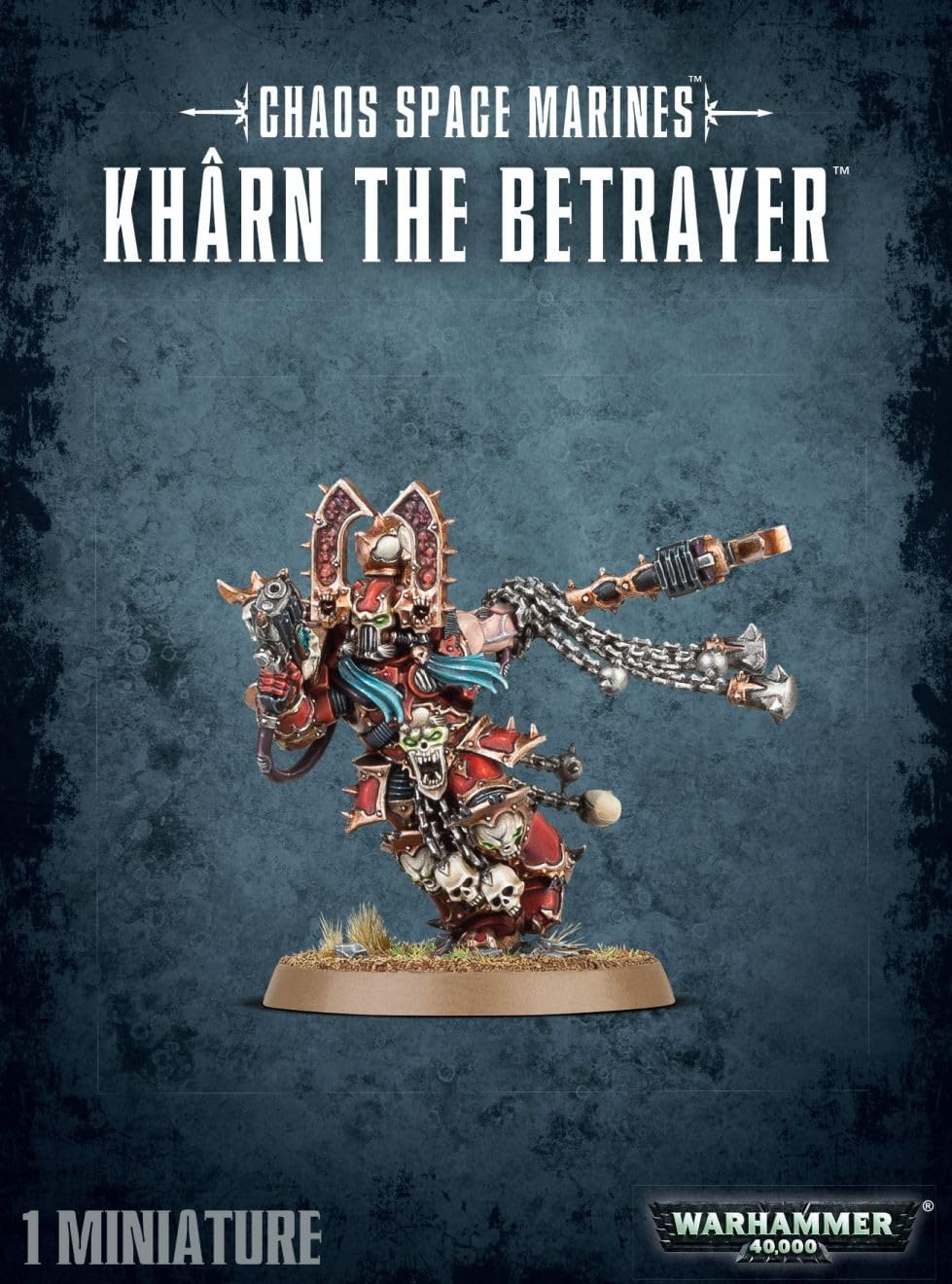 Games Workshop 99120102060 "Kharn The Betrayer Miniature Game