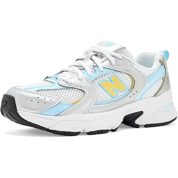 Amazon.com | New Balance Unisex 530 Sneaker, Angora/Dusk  display picture 3